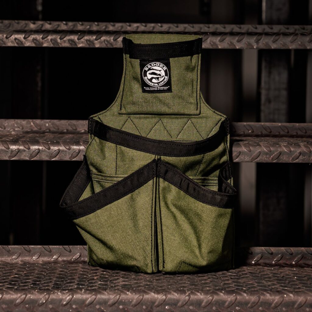 Olive Carpenter Fastener Bag SBS (front)