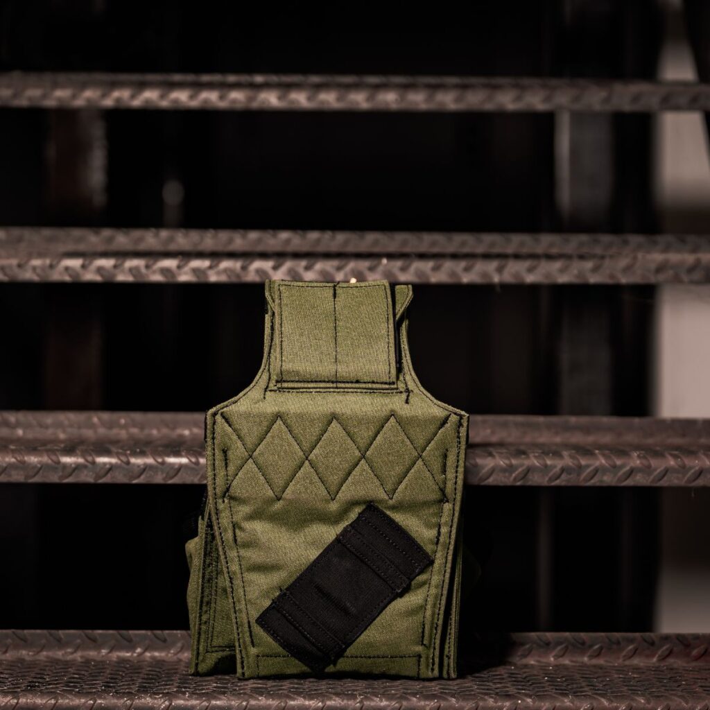 Olive Carpenter Fastener Bag SBS (back)