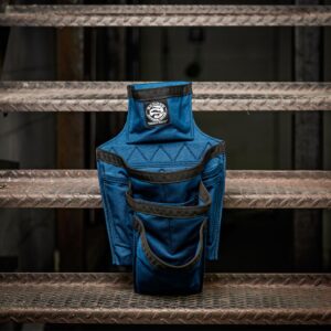 Blue Framer Solid Fastener Bag (front)