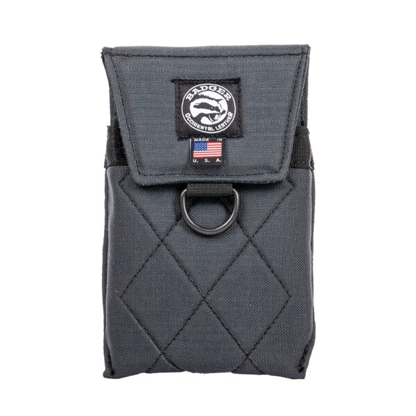 454010 Phone Holster Gunmetal Front