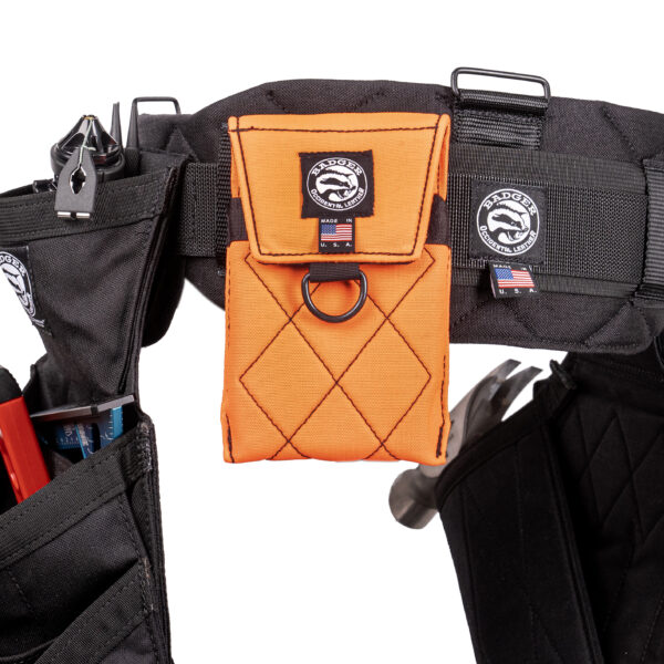 454054 Phone Holster HiVis Orange On Belt scaled