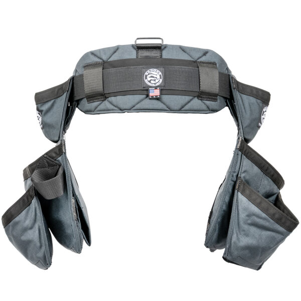 Side-By-Side Carpenter Belt - Gunmetal - Left Handed - Image 8