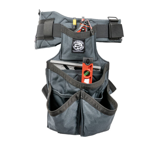 Side-By-Side Carpenter Belt - Gunmetal - Left Handed - Image 4