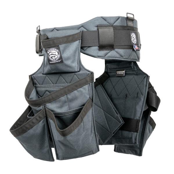 Side-By-Side Carpenter Belt - Gunmetal - Image 3